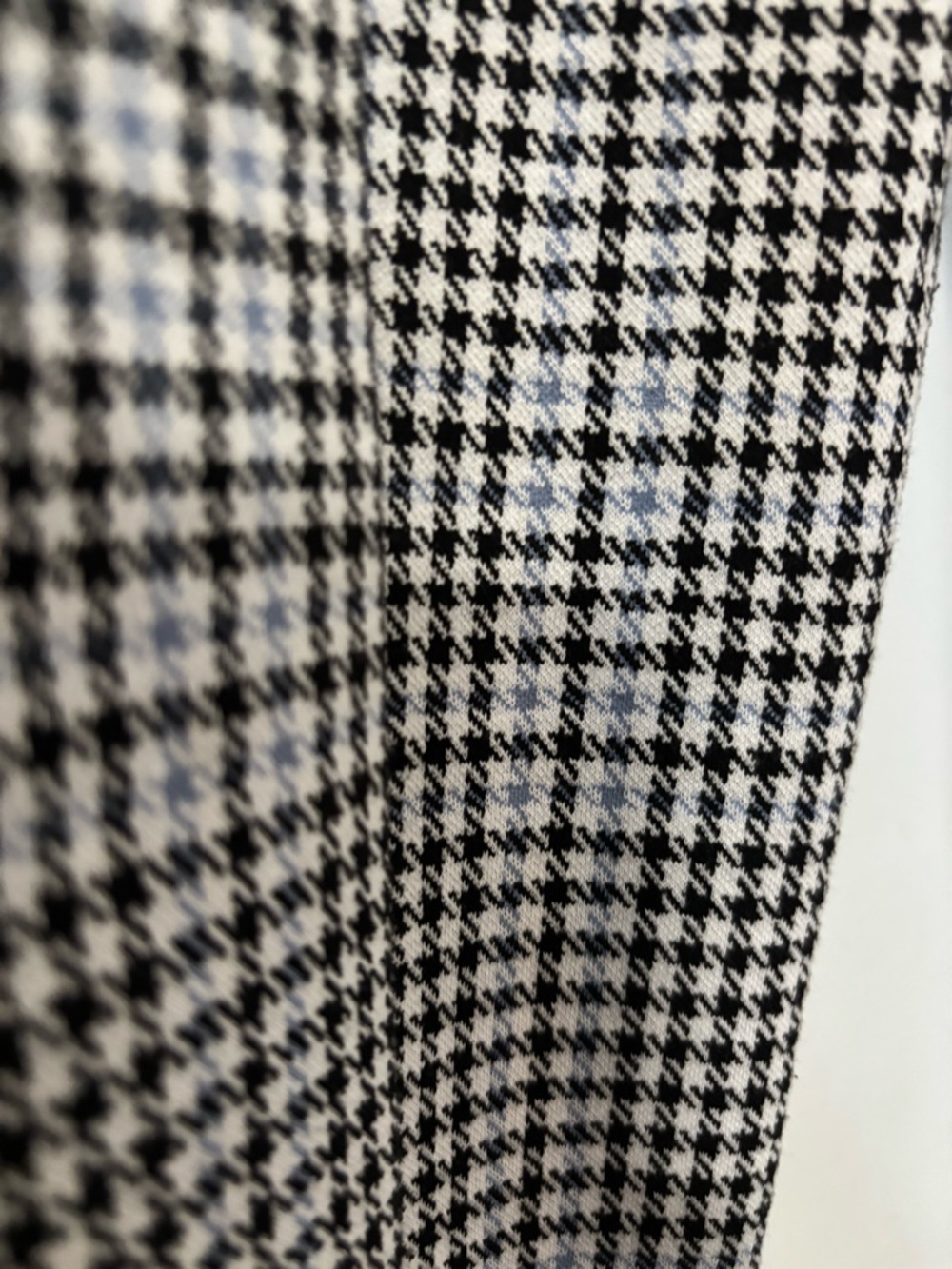 Ann Taylor Tailored Plaid Dress Pants - Gray/blue - Picture 4 of 8